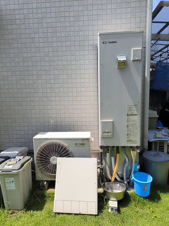 長府製EHP-3071AZ　交換前　横浜市中区