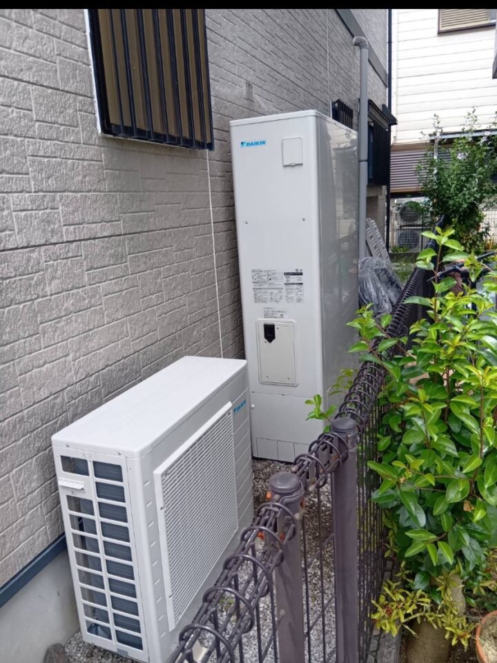 ダイキンEQA37YFTV　交換後　横浜市旭区