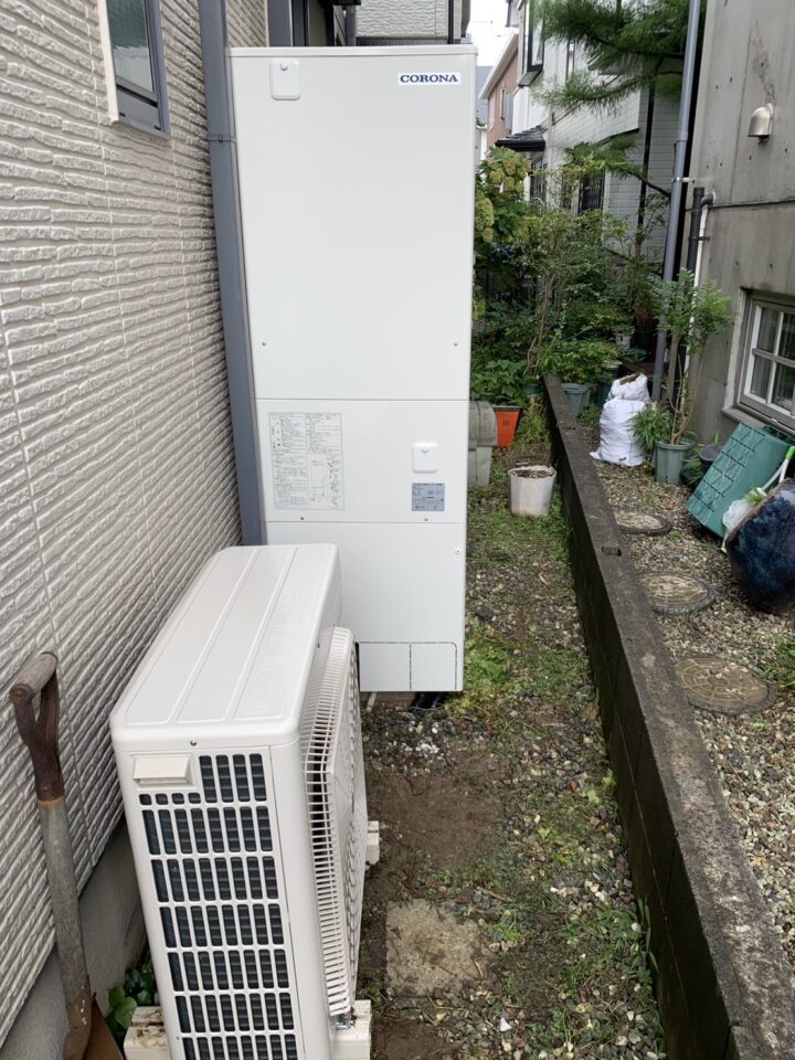 コロナCHP-37AZ1　交換後　横浜市都筑区