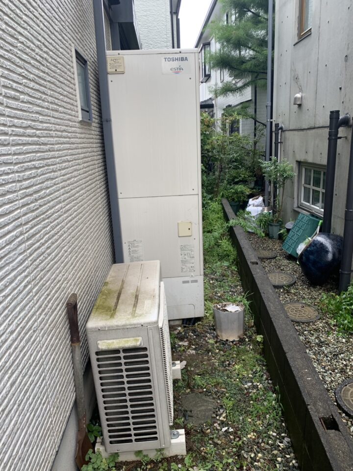 東芝HWH-FB561CT　交換前　横浜市都筑区