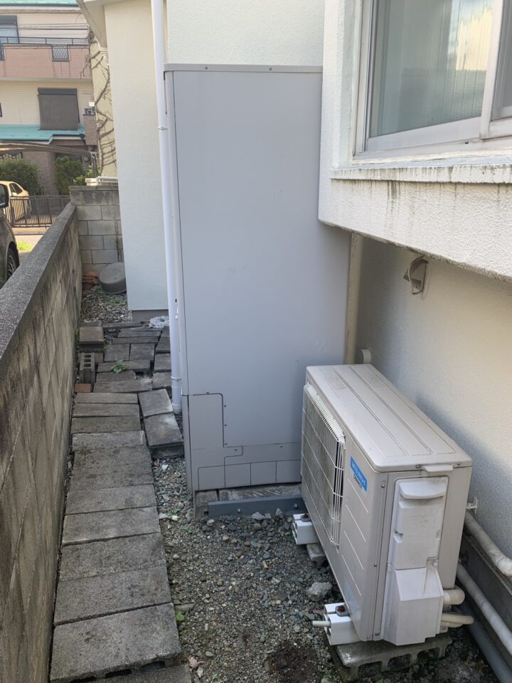 三菱SRT-HP37W8　交換前　横浜市保土ヶ谷区