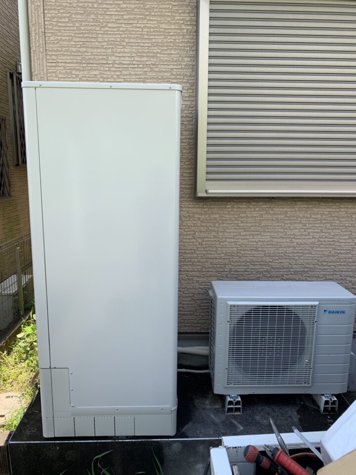 ダイキンEQA37YFV　交換後　横須賀市