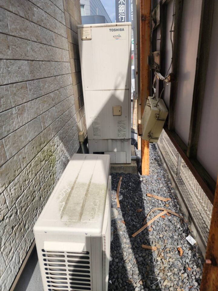 日立製HWH-FB371CT　小田原市　交換前