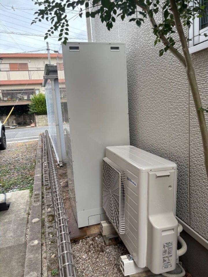 コロナ製CHP-37AZ1　逗子市　交換後