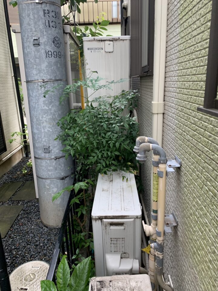 コロナ製370リットル薄型タイプ　大和市　交換前