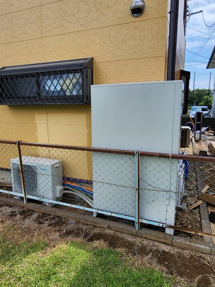 ダイキン製EQA37YFTV　伊勢原市　交換後