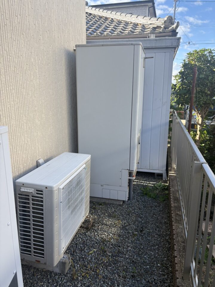 ダイキン製エコキュート　綾瀬市　交換前
