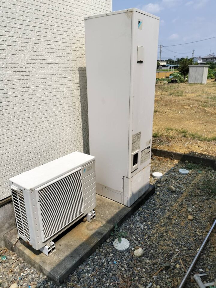 ダイキン製 EQK37MFCV　羽村市　交換前