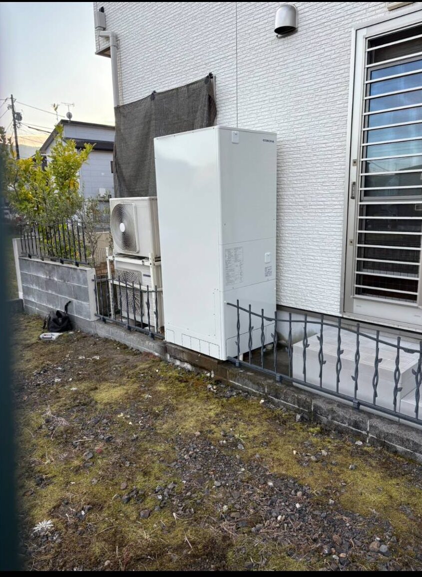東京都世田谷区お客様 交換後エコキュート