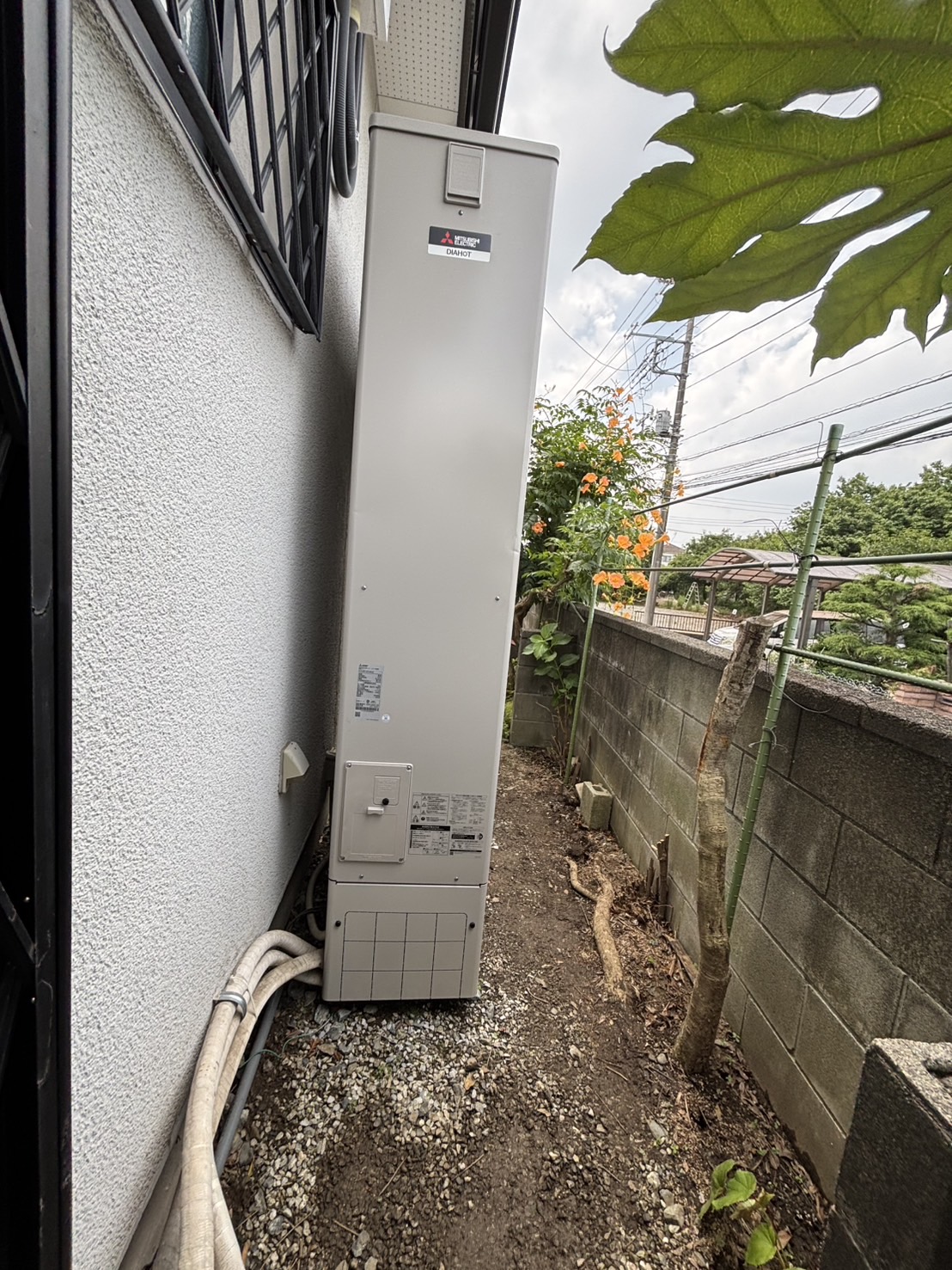 東京都世田谷区お客様 交換後エコキュート