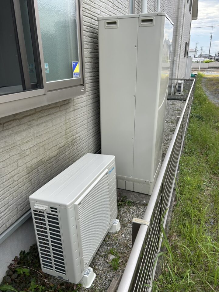 ダイキン製EQN37YFV　福生市　交換後