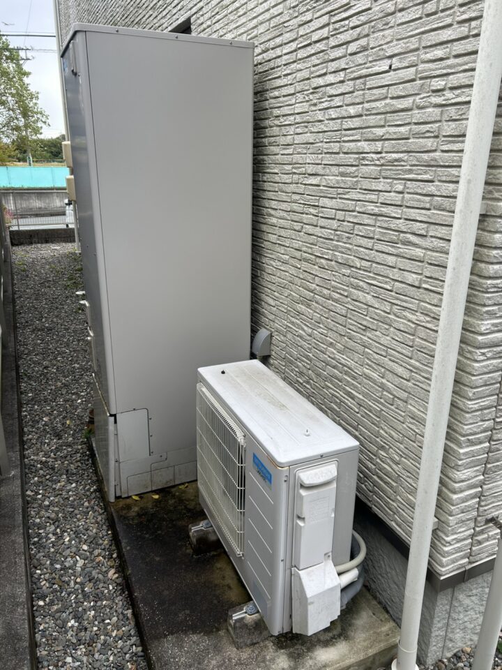 三菱電機製エコキュート　清瀬市　交換前