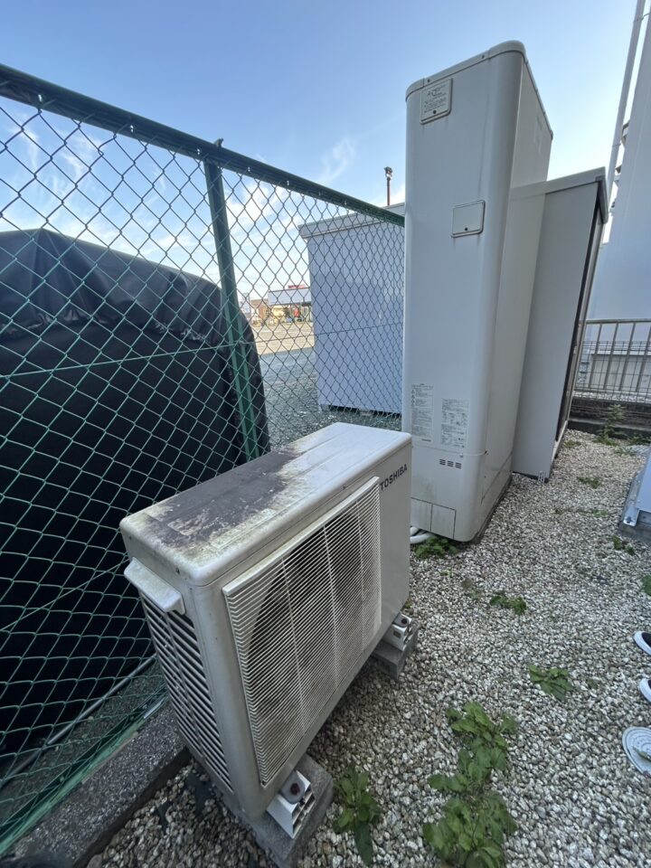 日立製HWH-FB372WCTG　国分寺市　交換前