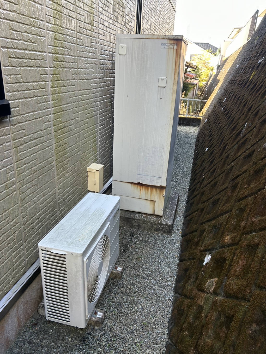 東京都北区お客様 交換前エコキュート