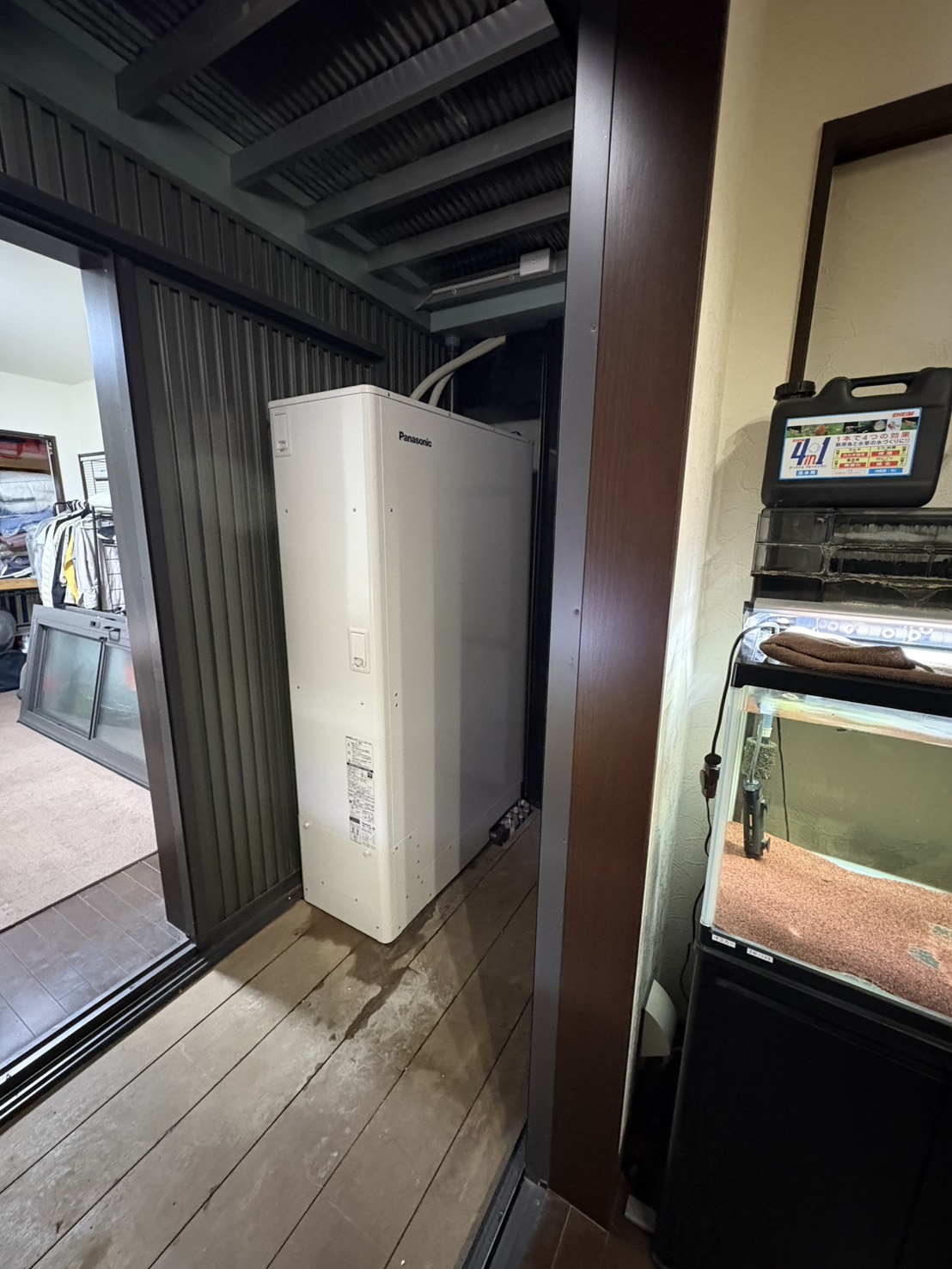 東京都中野区お客様 交換後エコキュート