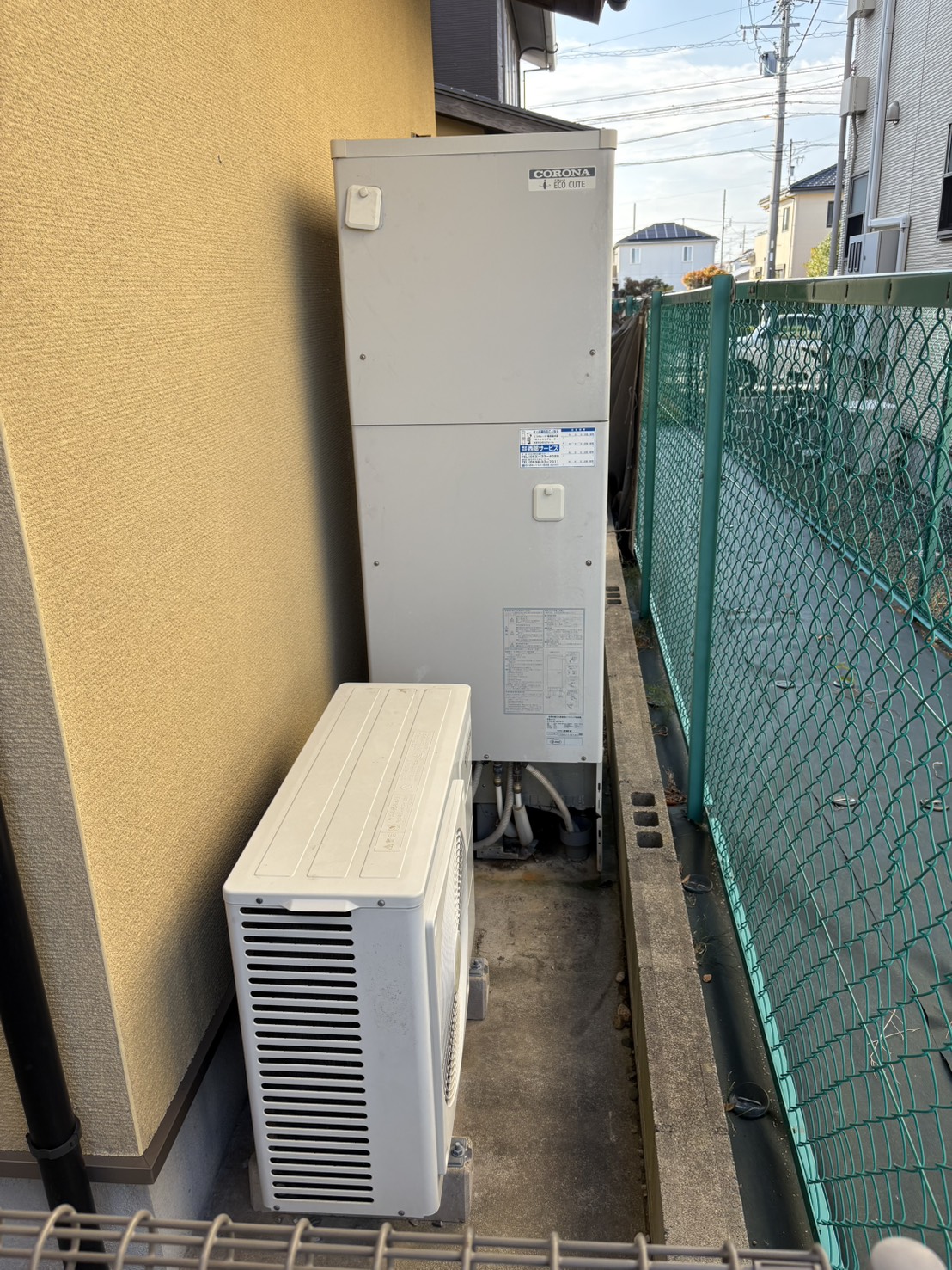 東京都豊島区お客様 交換前エコキュート
