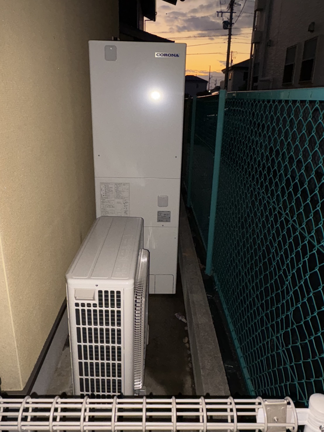 東京都豊島区お客様 交換後エコキュート