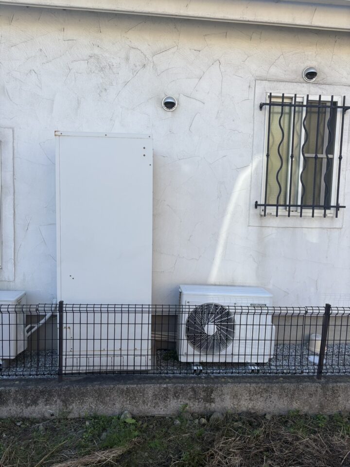 コロナ製エコキュート　稲城市　交換前