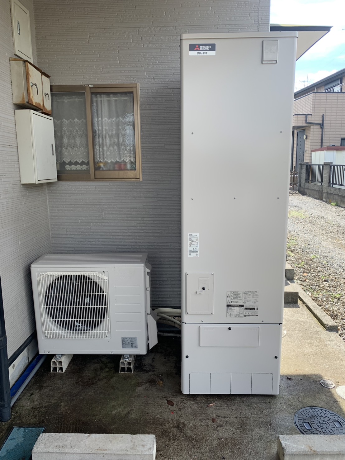 東京都渋谷区お客様 交換後エコキュート