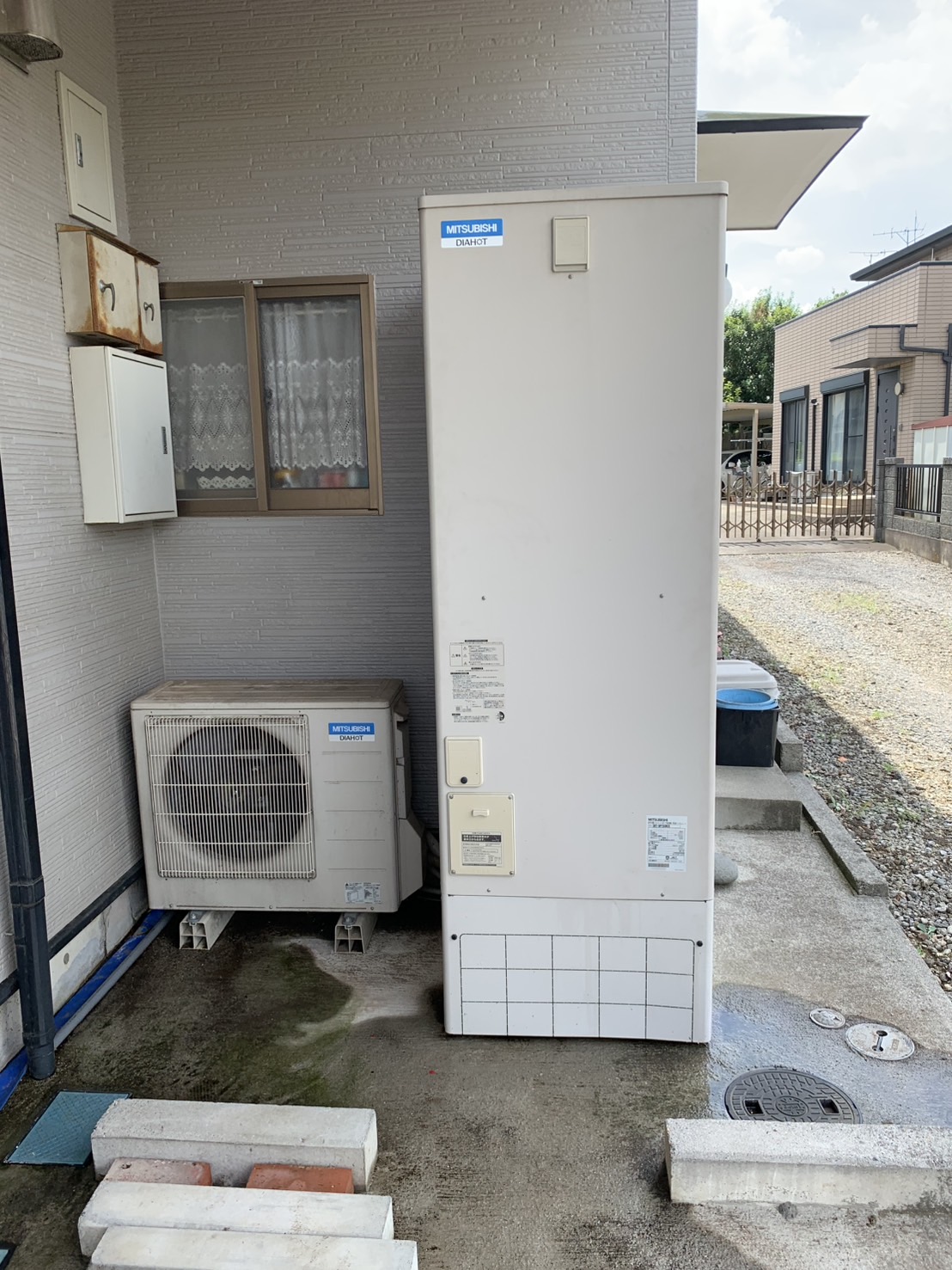 東京都渋谷区お客様 交換前エコキュート