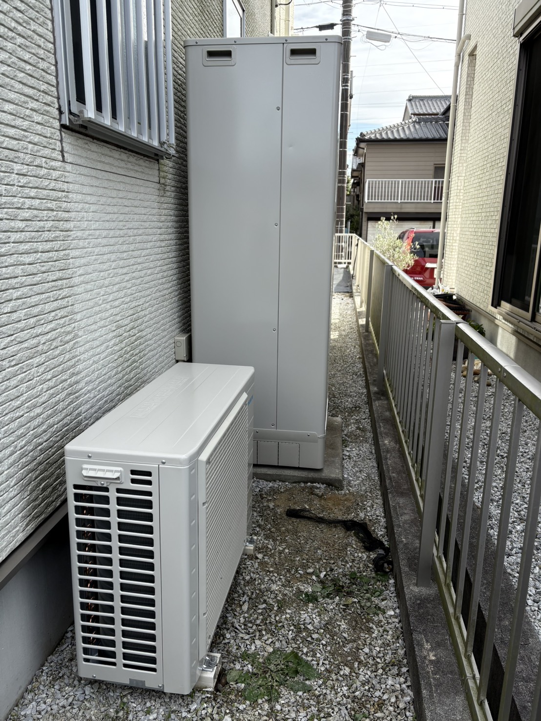 東京都大田区お客様 交換後エコキュート