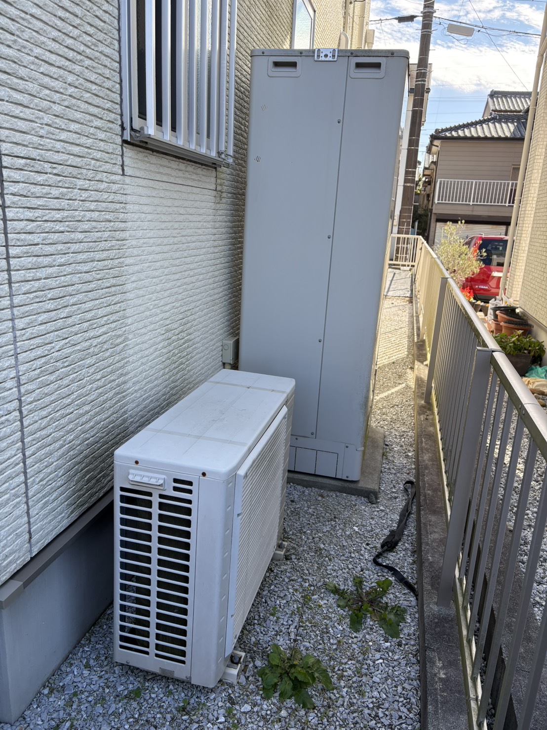 東京都大田区お客様 交換前エコキュート