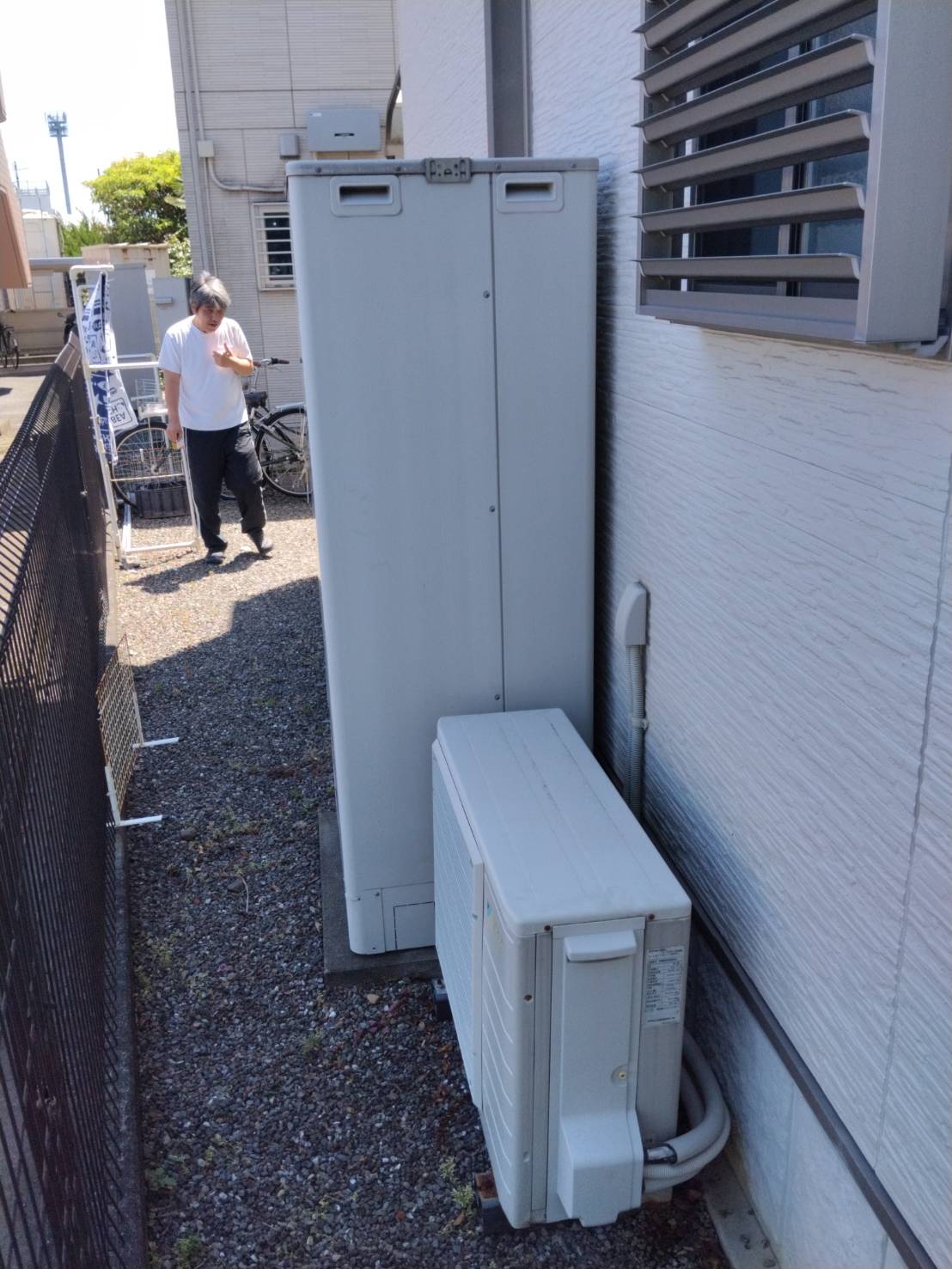 愛知県安城市お客様 交換前エコキュート