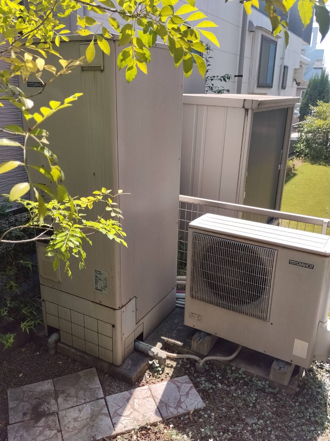 愛知県瀬戸市お客様 交換前エコキュート