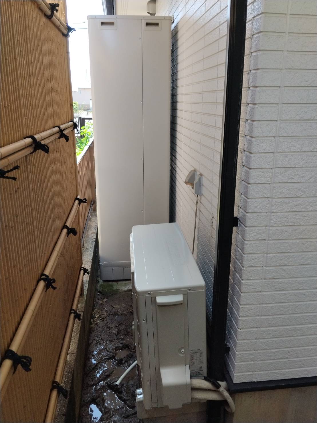 愛知県春日井市お客様 交換後エコキュート