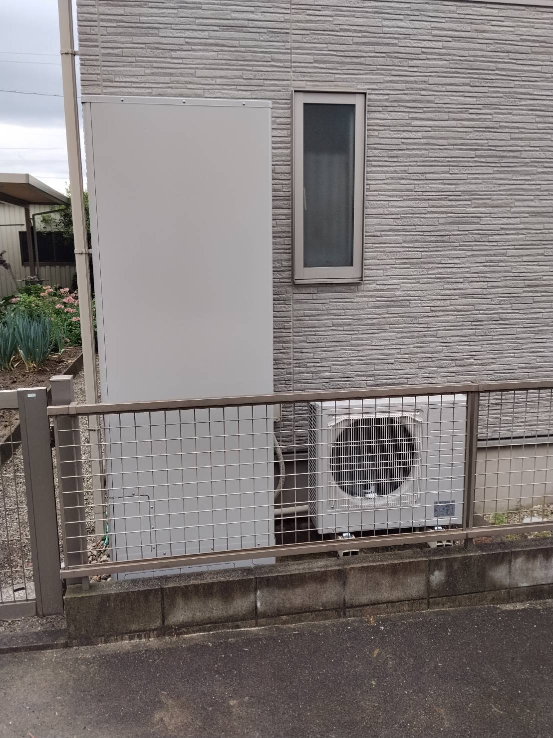 愛知県豊川市お客様 交換後エコキュート