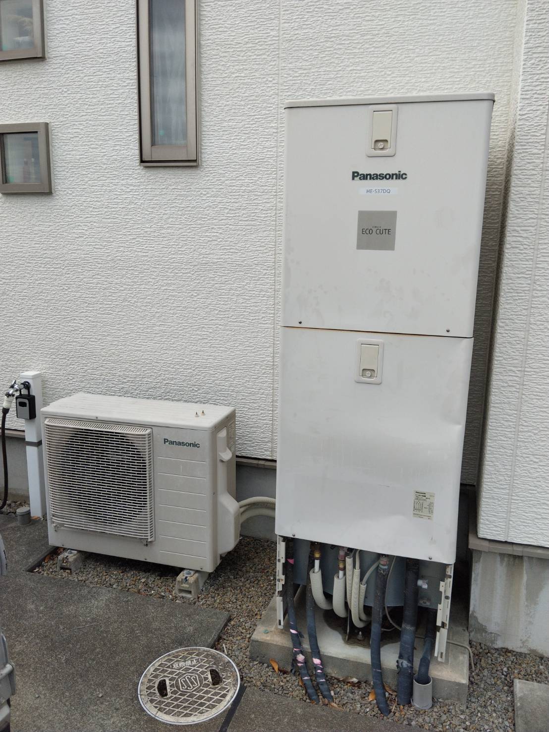 静岡県藤枝市お客様 交換前エコキュート