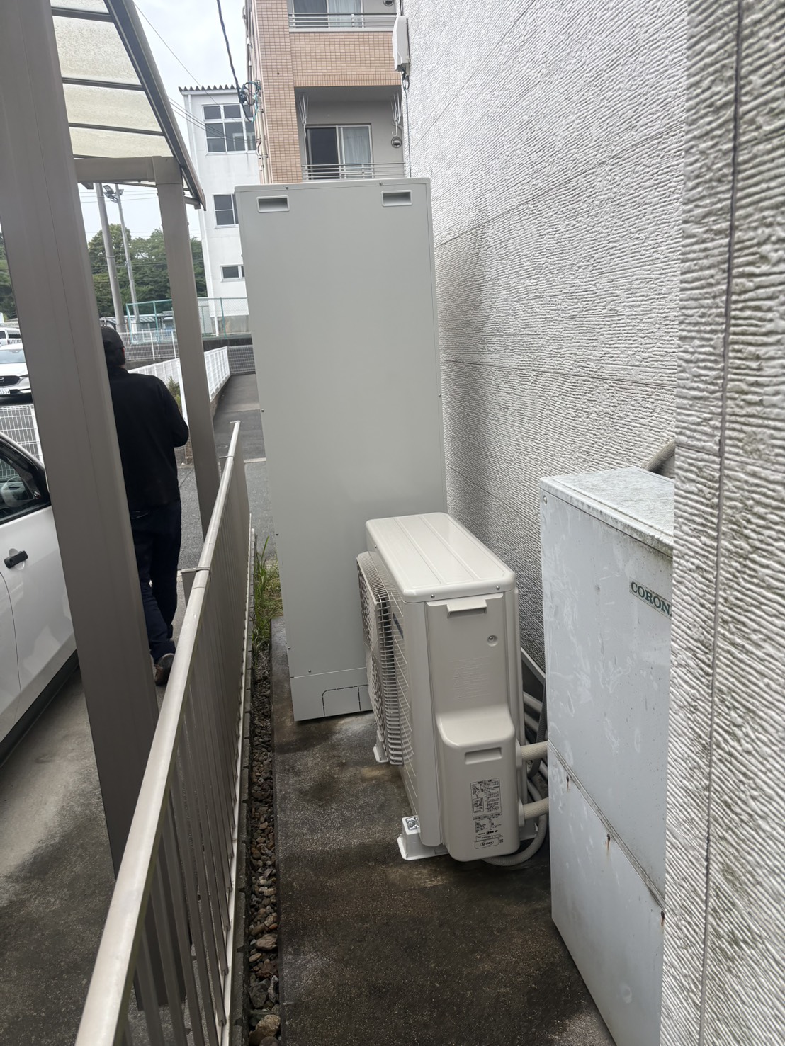 愛知県西尾市お客様 交換後エコキュート