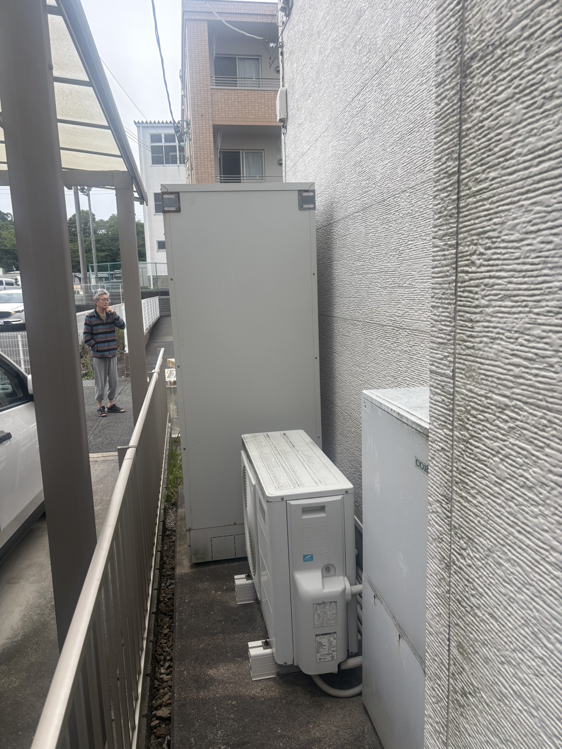 愛知県西尾市お客様 交換前エコキュート