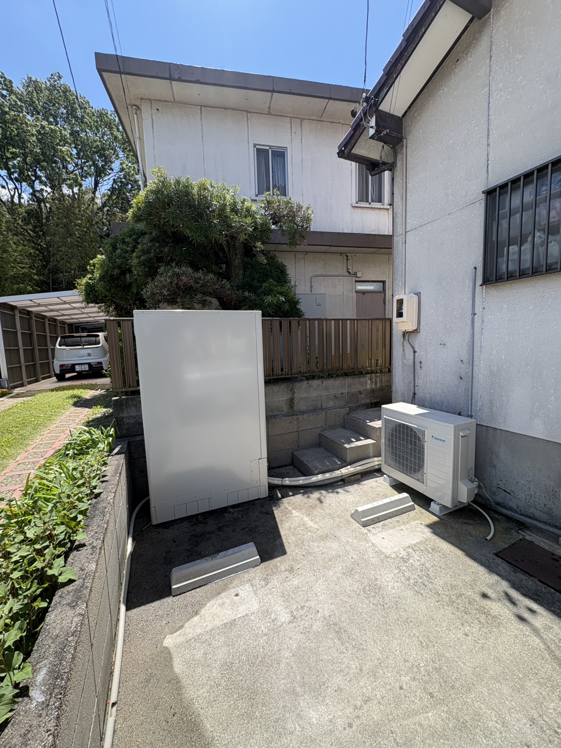 愛知県一宮市お客様 交換後エコキュート