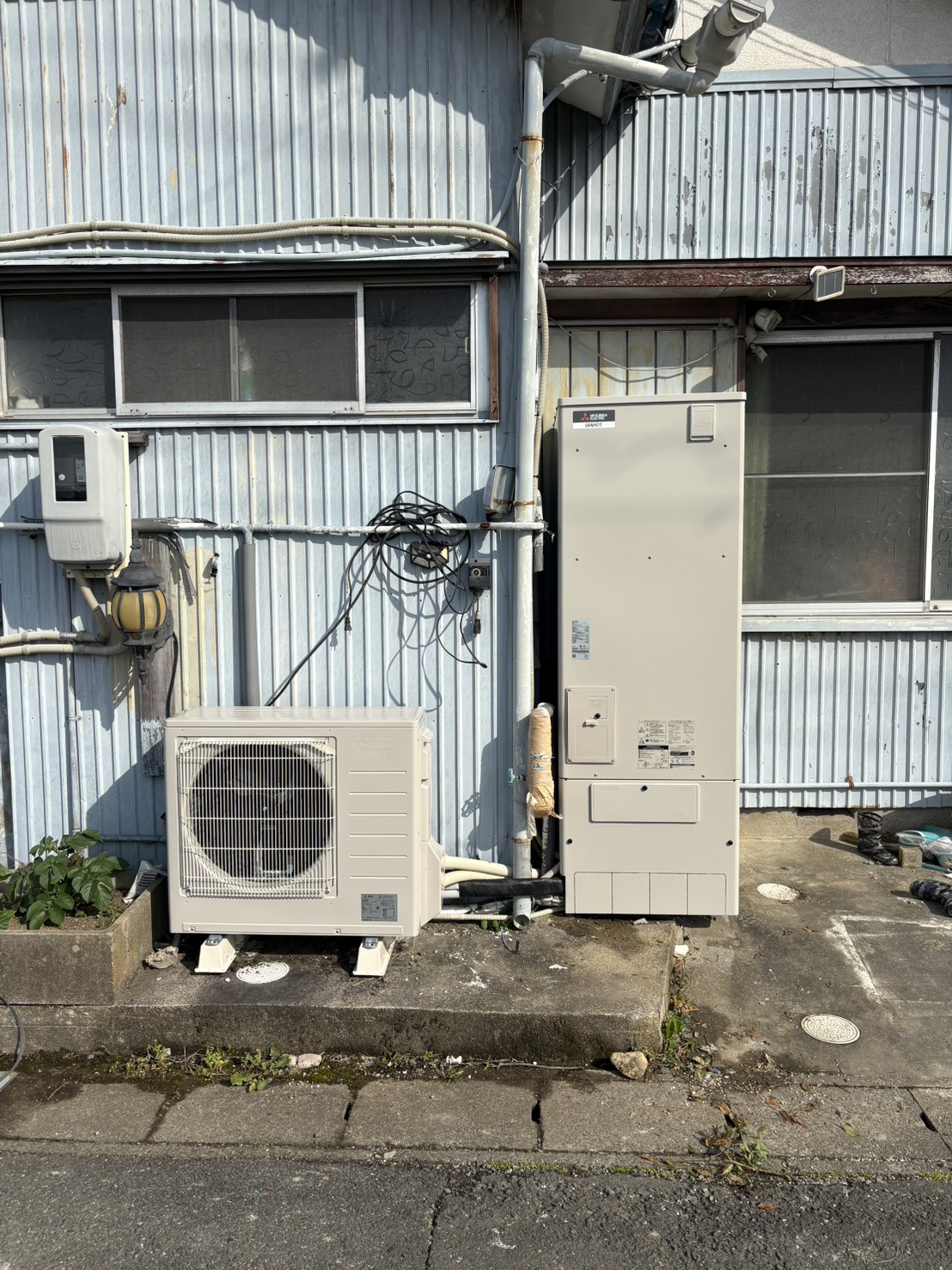 愛知県刈谷市お客様 交換後エコキュート
