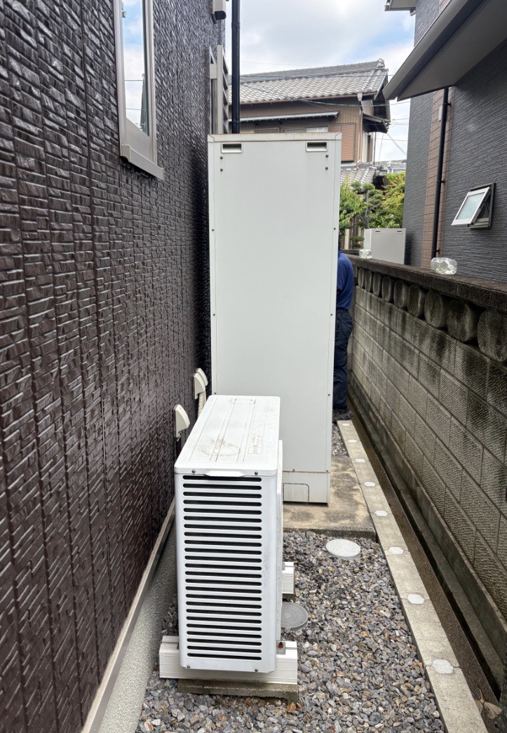 愛知県西尾市お客様 交換前エコキュート