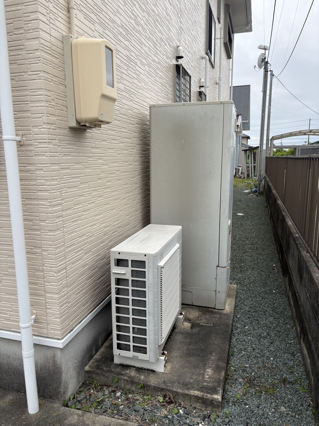 静岡県浜松市お客様 交換前エコキュート