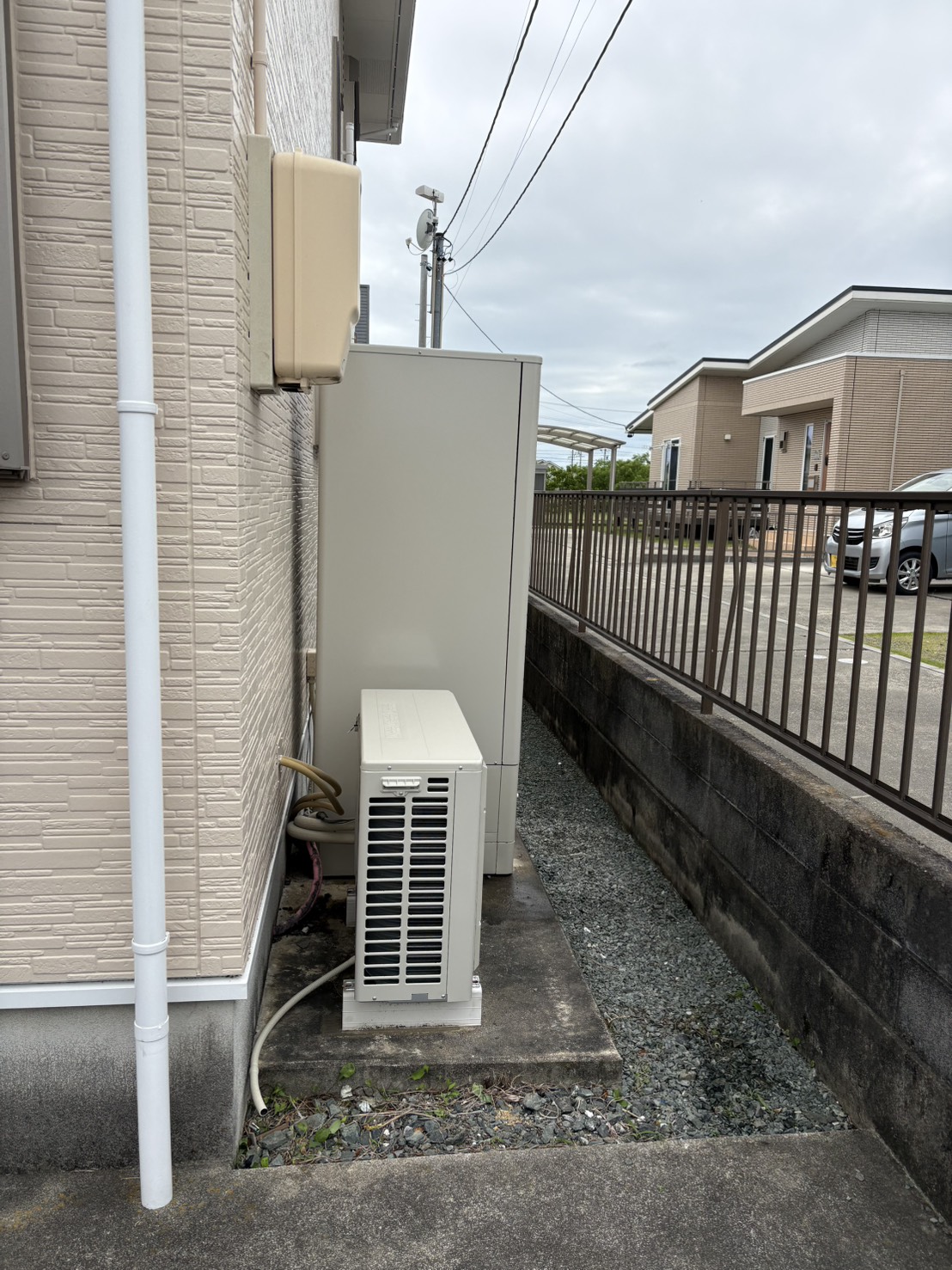 静岡県浜松市お客様 交換後エコキュート