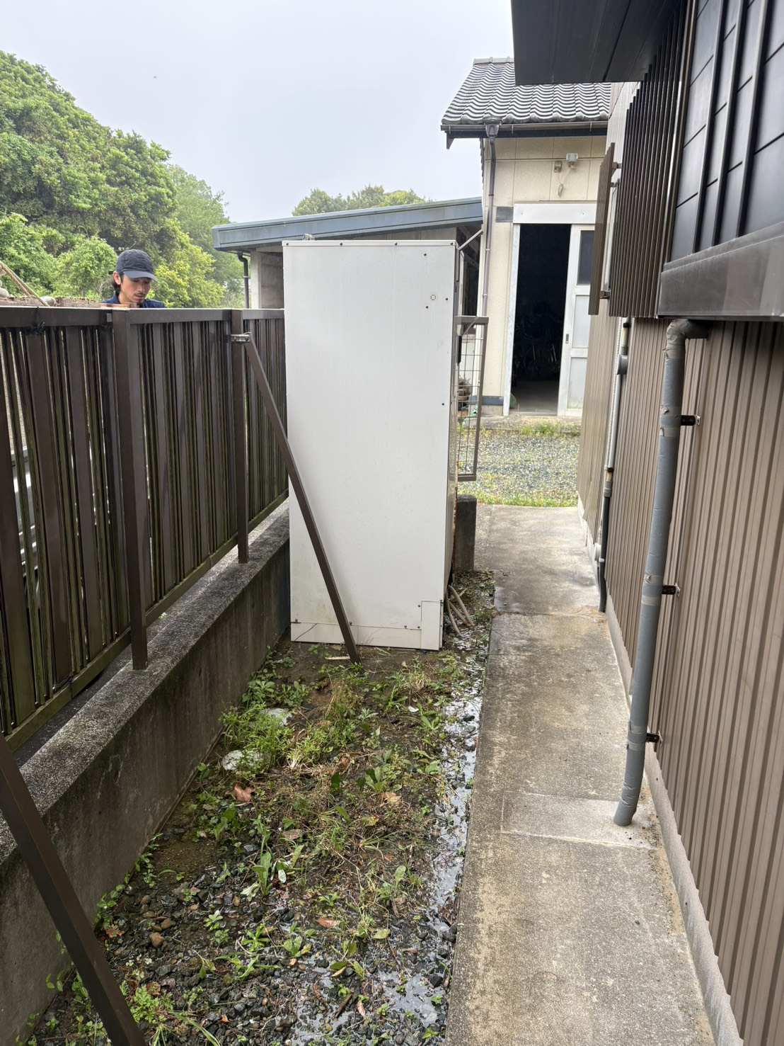 愛知県豊橋市お客様 交換前エコキュート