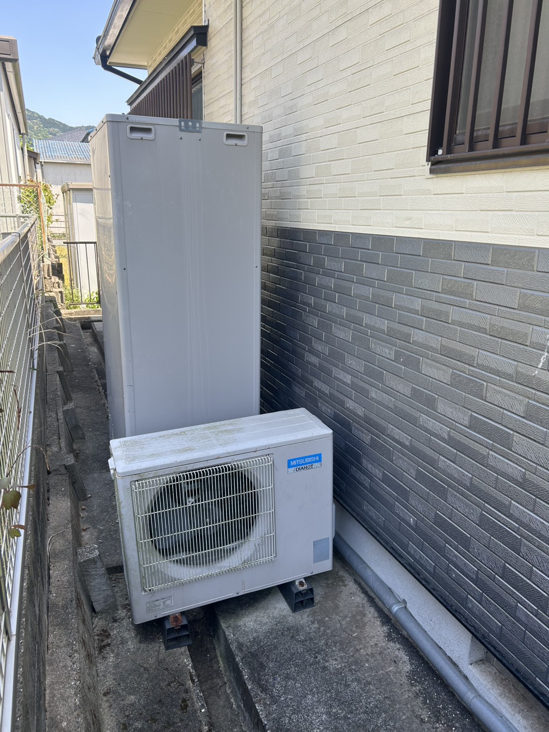 愛知県豊田市お客様 交換前エコキュート
