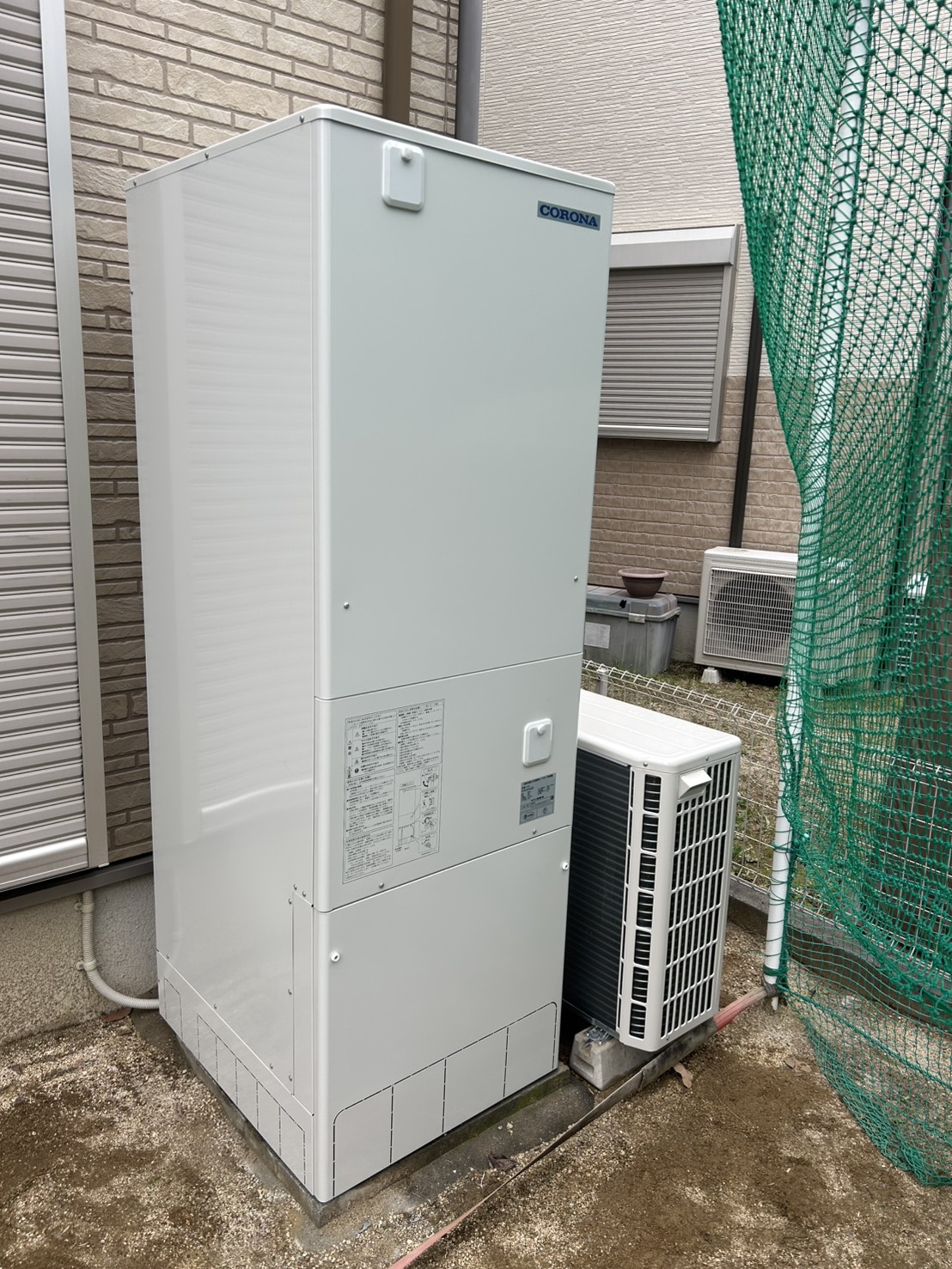 愛知県西尾市お客様 交換後エコキュート