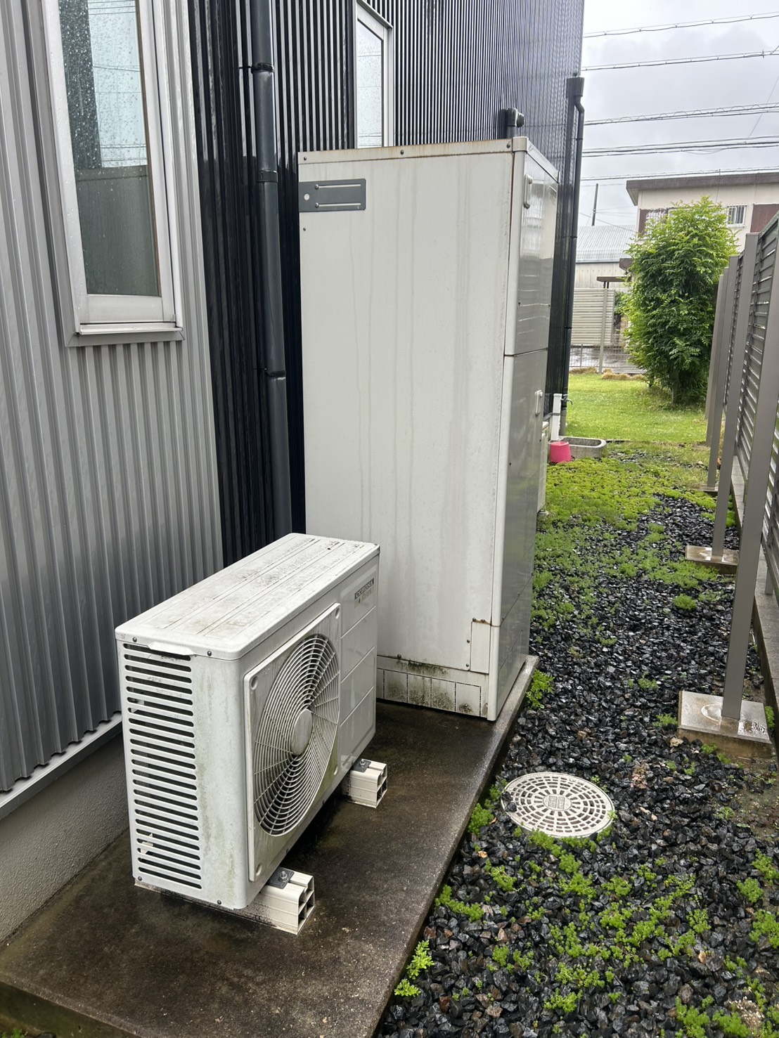 愛知県豊橋市お客様 交換前エコキュート