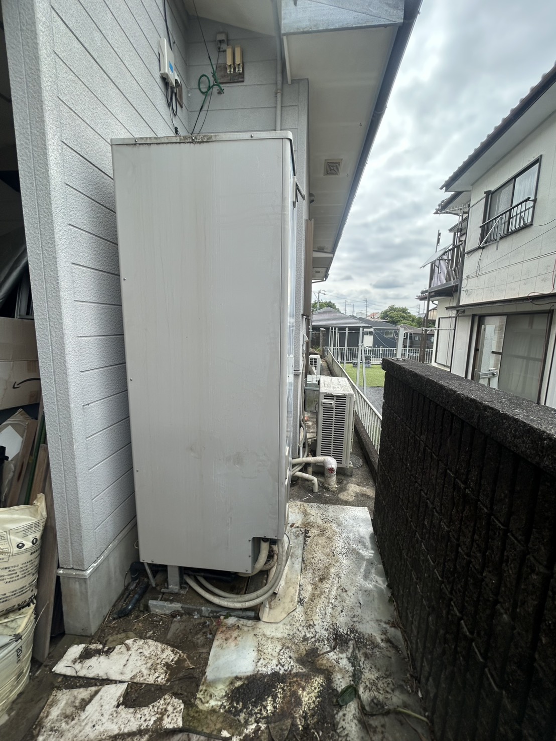 愛知県豊橋市お客様 交換前エコキュート