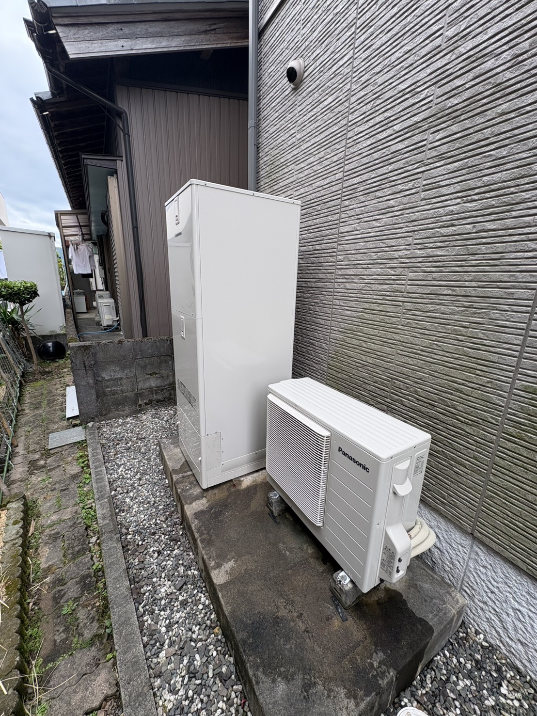 愛知県犬山市お客様 交換後エコキュート