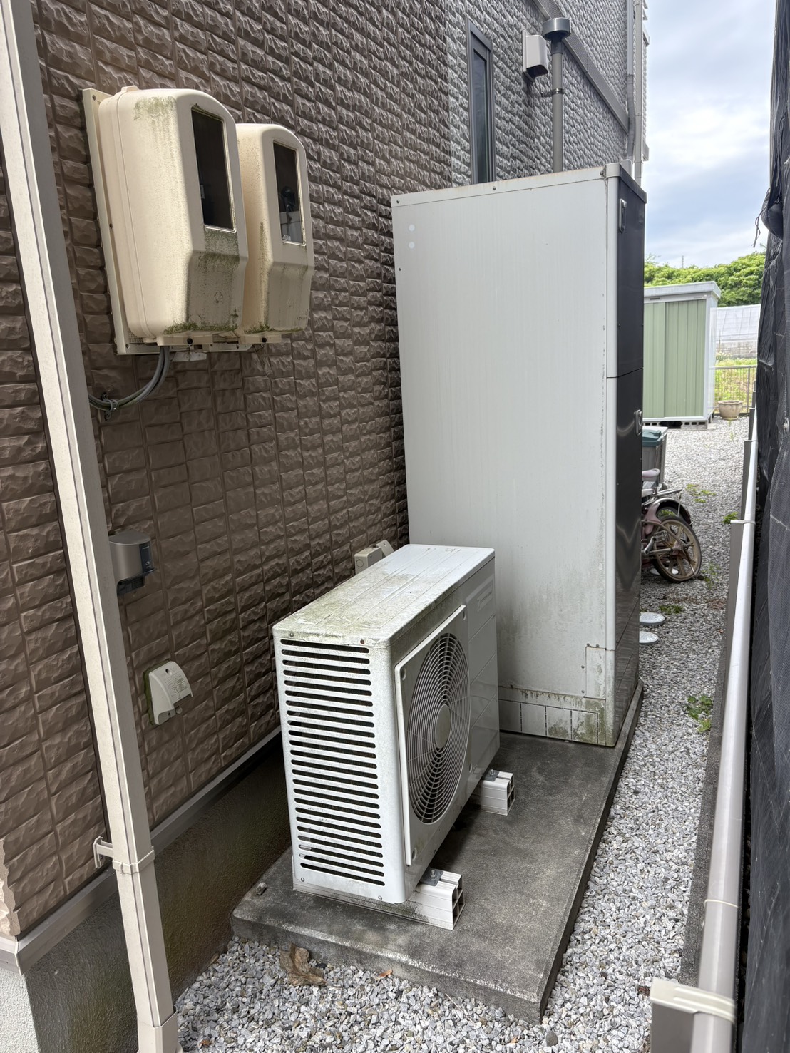 静岡県磐田市お客様 交換前エコキュート