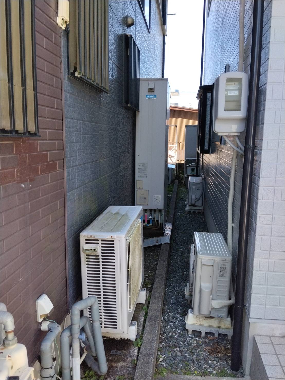 静岡県浜松市お客様 交換前エコキュート