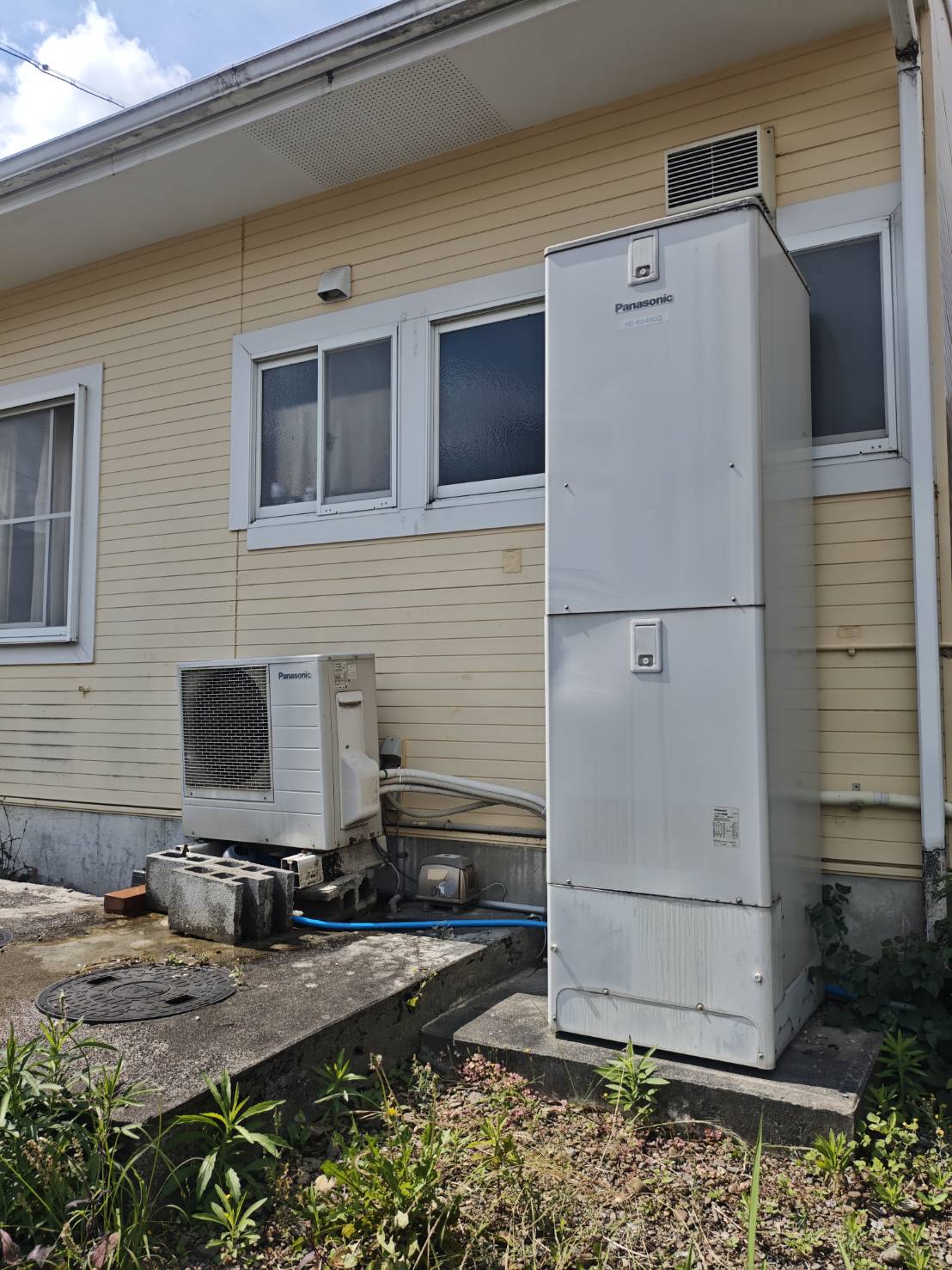 静岡県袋井市お客様 交換前エコキュート