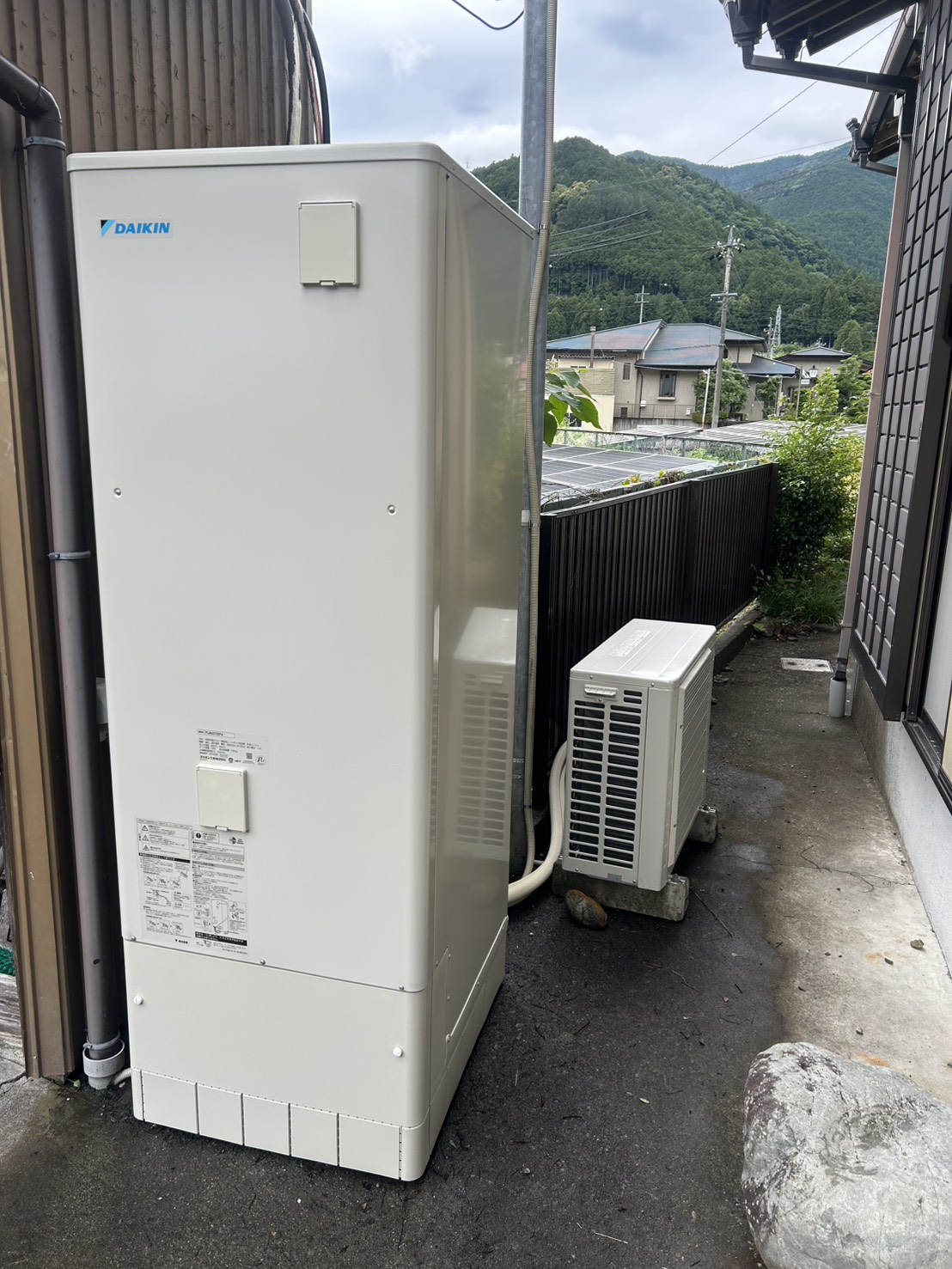 静岡県浜松市お客様 交換後エコキュート