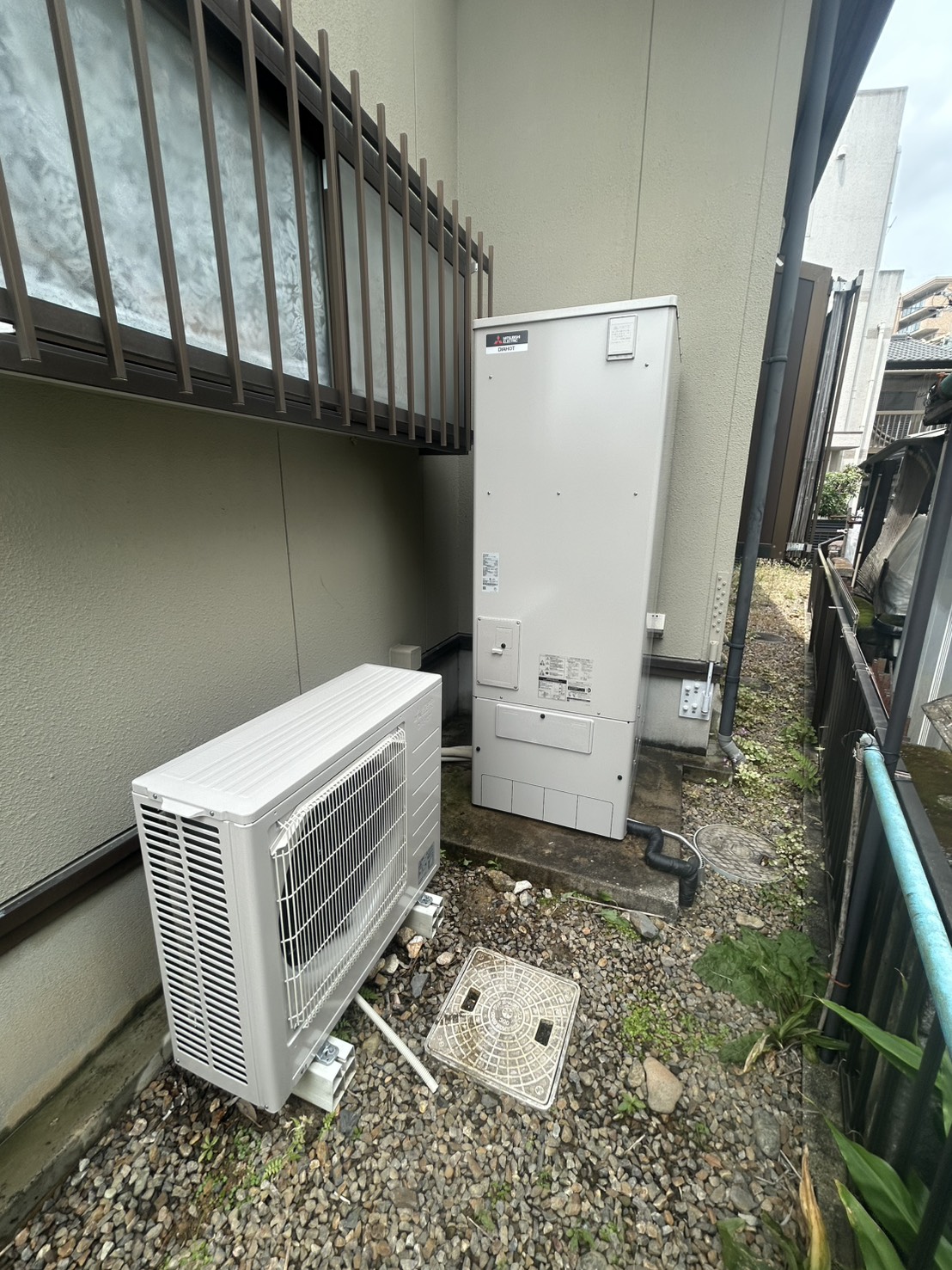 愛知県春日井市お客様 交換後エコキュート