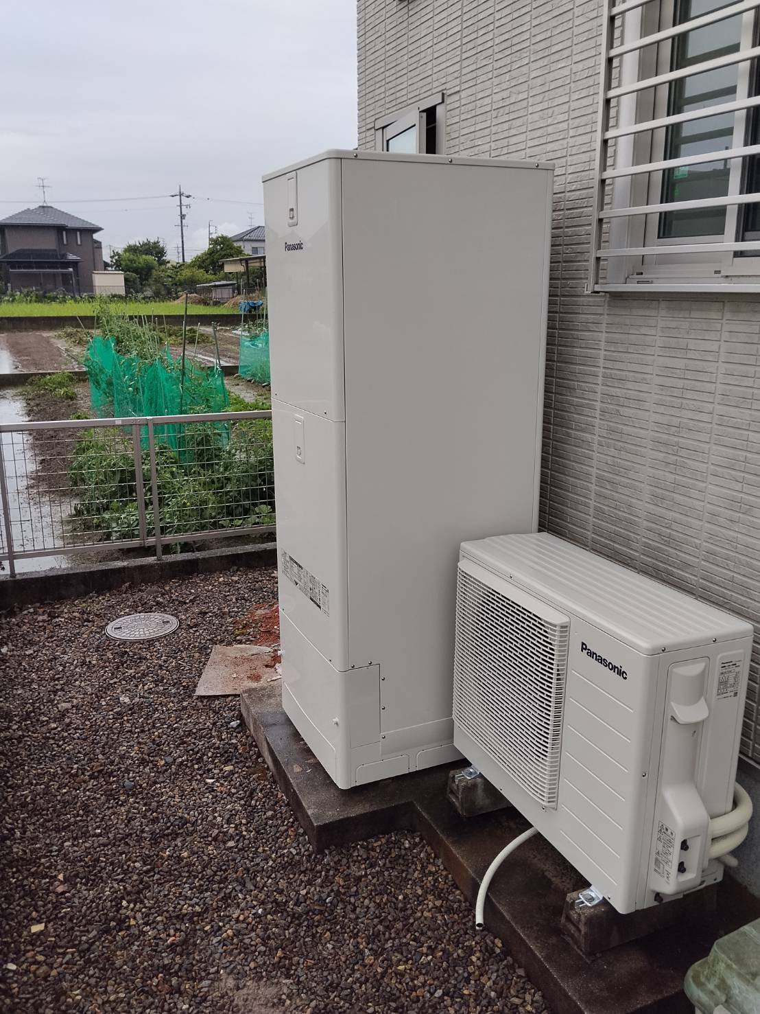 愛知県一宮市お客様 交換後エコキュート